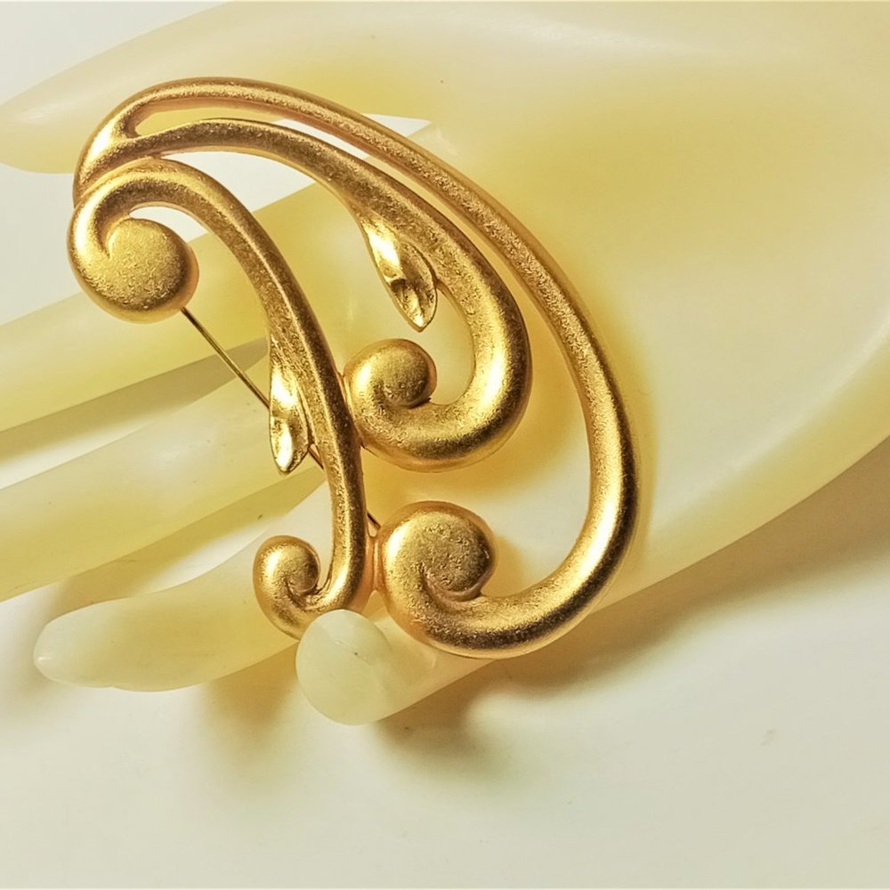 Vintage Goossens for YSL Lyrical Brooch - Picture 2 of 5